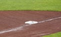 Baseball plate in empty field How to satisfy sports fans’ burning desire for games