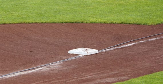 Baseball plate in empty field Finding pandemic guidance in the sports world
