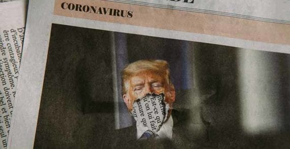 trump coronavirus Will Trump’s COVID-19 diagnosis lead to a bump in the polls?