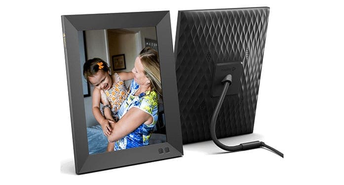 Nixplay sleek pebble finish Smart photo frames make for great Father’s Day, grad gift choices